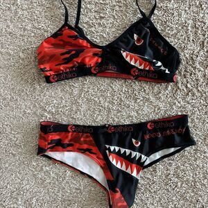Ethika matching underwear and bra set NWOT